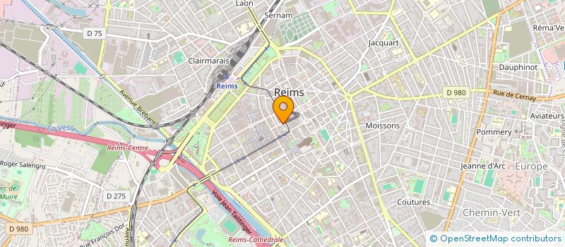 localisation de l'entreprise DES ANGES  REIMS