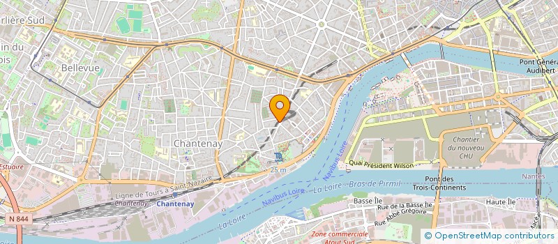 localisation de l'entreprise DES ARDILLETS à NANTES