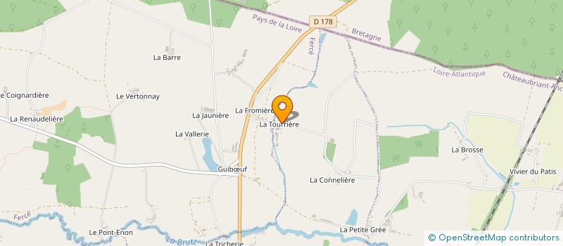 localisation de l'entreprise DES ARDOISIERES à NOYAL-SUR-BRUTZ