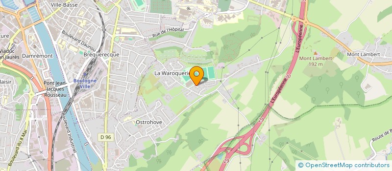 localisation de l'entreprise DES ARTS  SAINT-MARTIN-BOULOGNE