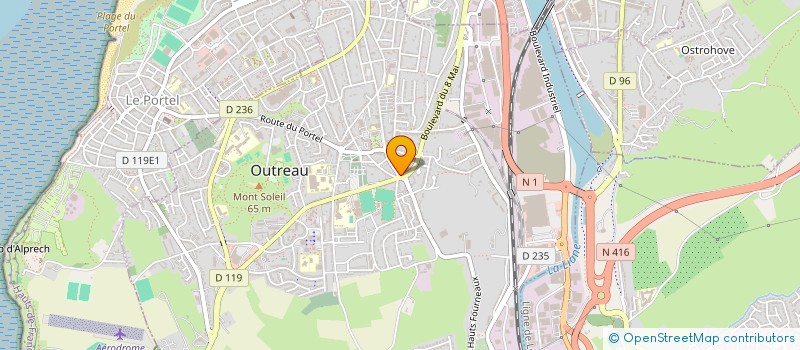 localisation de l'entreprise DES ARTS AUTHENTIQUE  OUTREAU