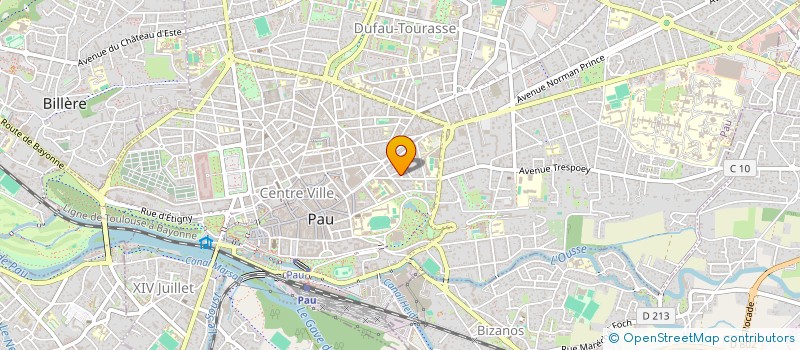 localisation de l'entreprise DES ARTS ET DES NOTES à PAU