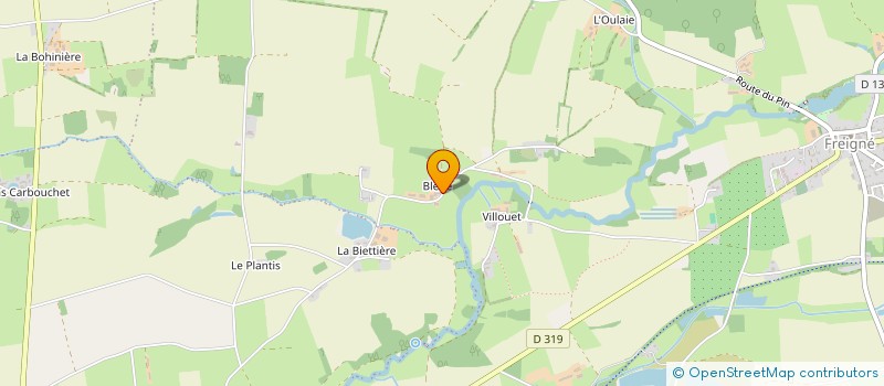 localisation de l'entreprise DES ASPHODELES  VALLONS-DE-L'ERDRE