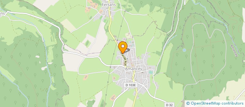 localisation de l'entreprise DES AUBEPINES à CHANTRANS