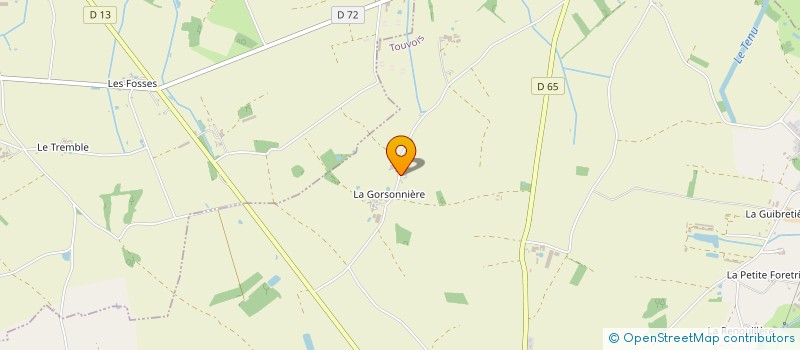 localisation de l'entreprise DES AUBEPINES à TOUVOIS