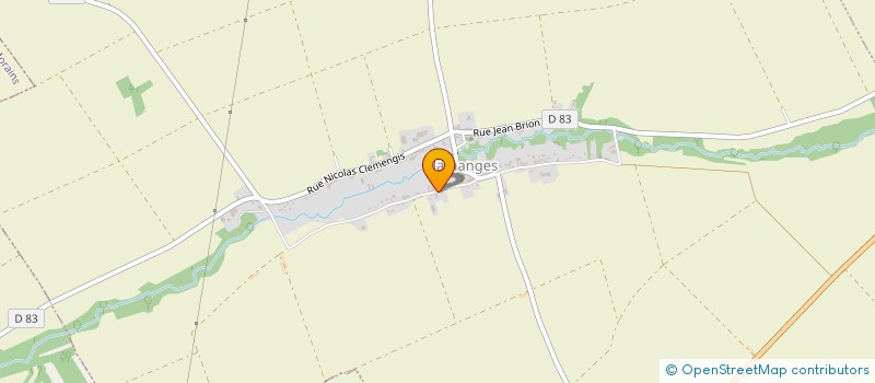 localisation de l'entreprise DES AUGES DU MIDI  CLAMANGES