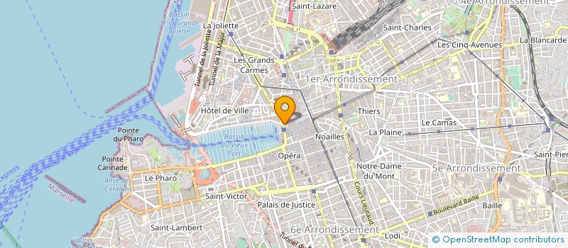 localisation de l'entreprise DES AUGUSTINS à MARSEILLE