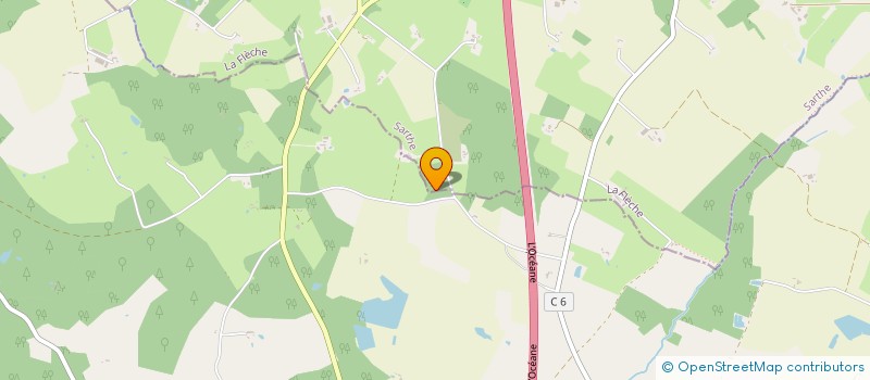 localisation de l'entreprise DES AUNAIES  DURTAL