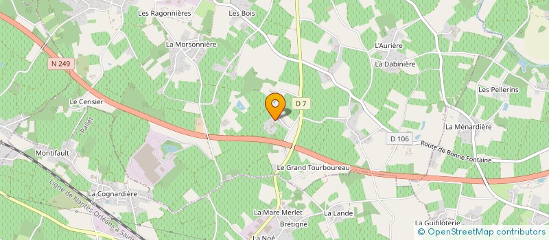 localisation de l'entreprise DES AVENEAUX à LA CHAPELLE-HEULIN