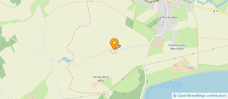 localisation de l'entreprise DES AVERTINS  BREVONNES