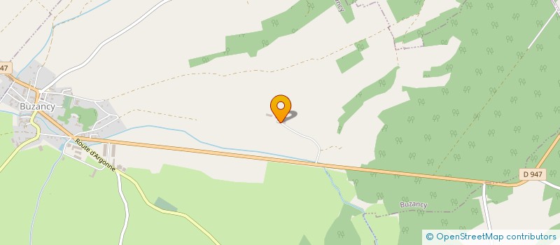 localisation de l'entreprise DES AVES  BUZANCY