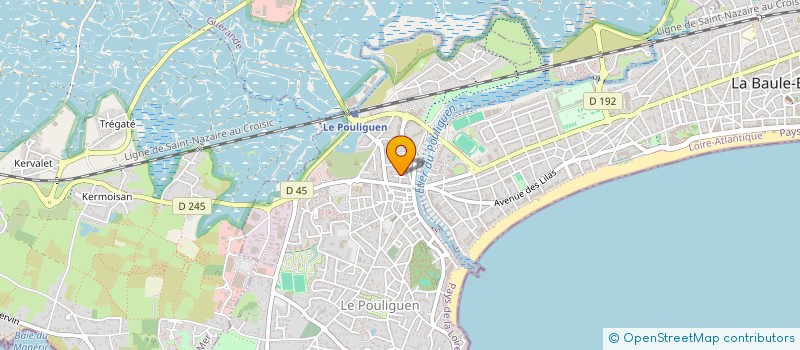 localisation de l'entreprise DES BABOUNES  LE POULIGUEN