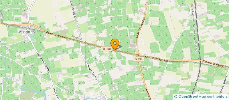localisation de l'entreprise DES BAISSES à L'ISLE-SUR-LA-SORGUE
