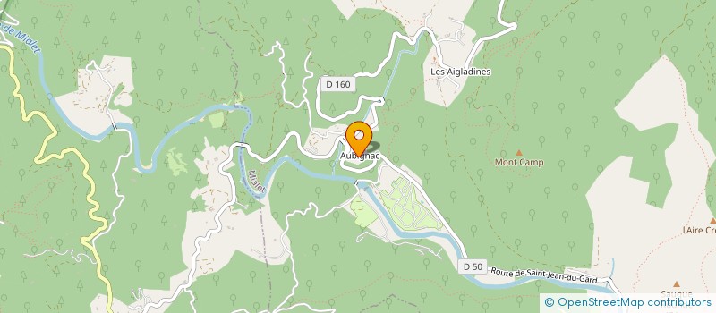 localisation de l'entreprise DES BAMBOUS  MIALET