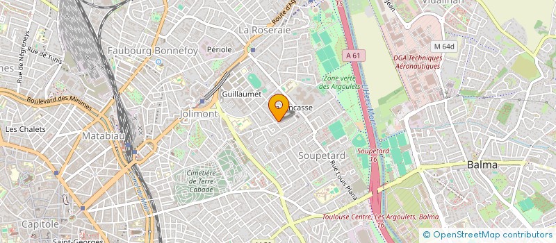localisation de l'entreprise DES BANANES POUR LA ROUTE à TOULOUSE