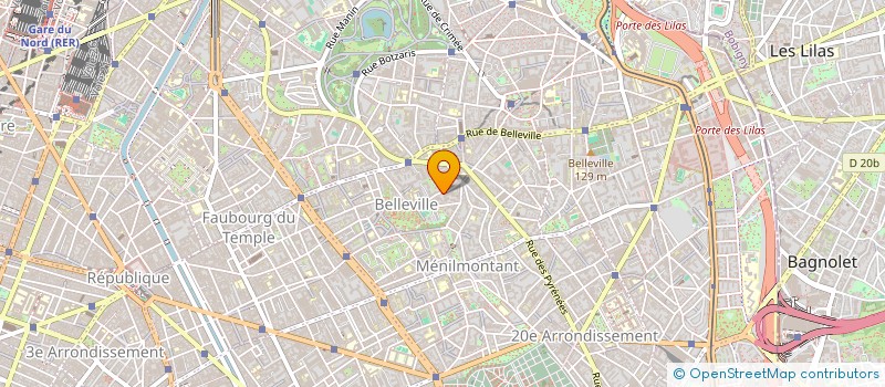 localisation de l'entreprise DES BEAUX LENDEMAINS  PARIS