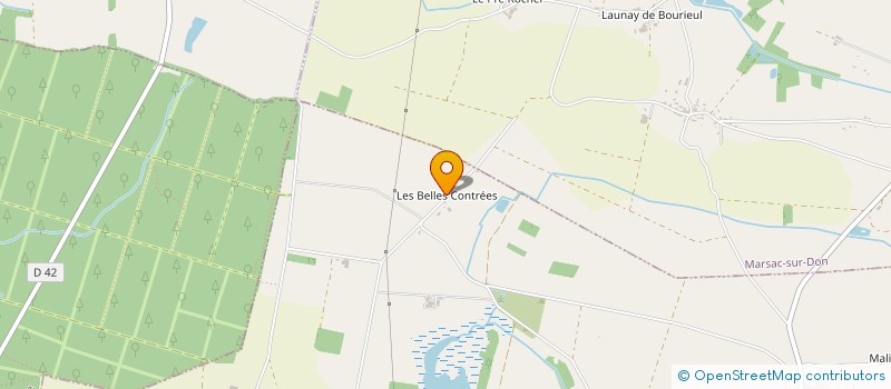 localisation de l'entreprise DES BELLES CONTREES à VAY
