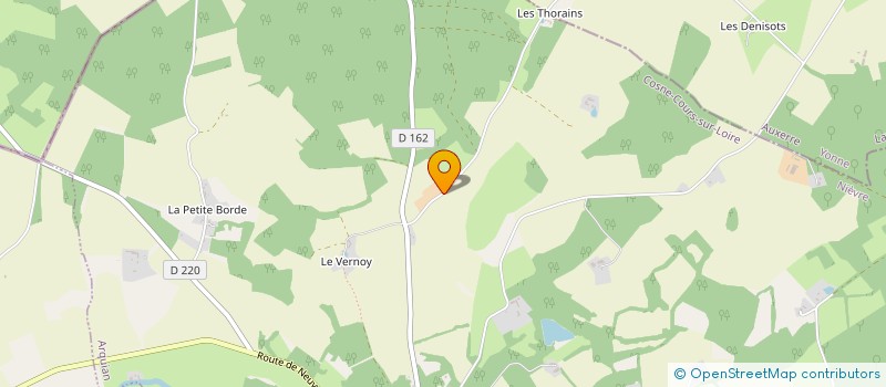 localisation de l'entreprise DES BELLUAIRES  ARQUIAN