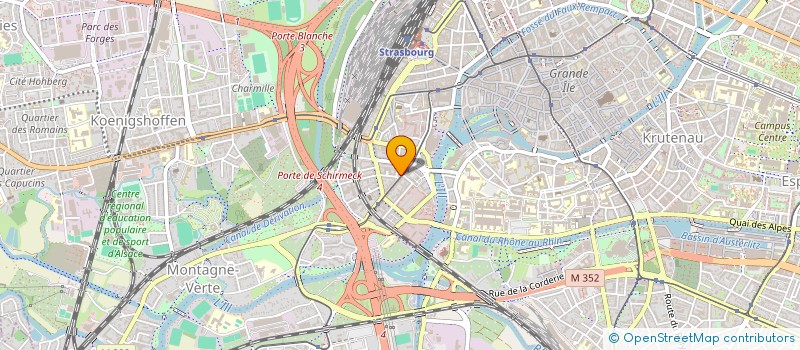 localisation de l'entreprise DES BERTHE ET DES PAS MURS... à STRASBOURG