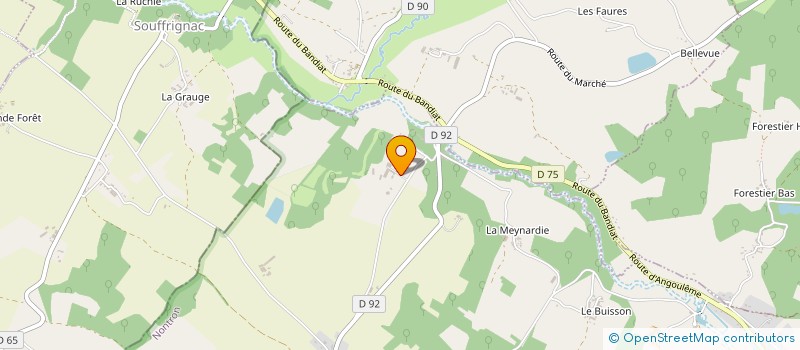 localisation de l'entreprise DES BESSES à JAVERLHAC-LA-CHAPELLE-ST-ROBERT