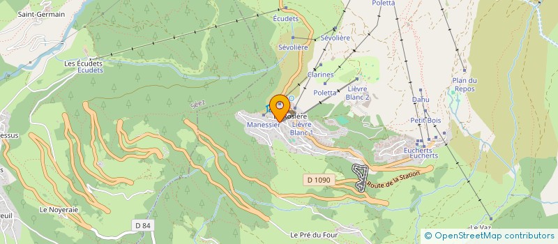 localisation de l'entreprise DES BIAIS à MONTVALEZAN