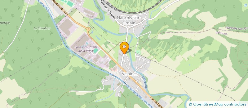 localisation de l'entreprise DES BIENS POUR DEMAIN  VELAINES