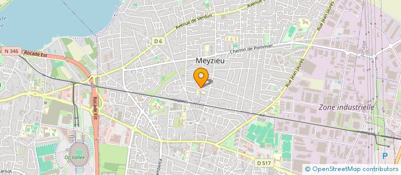 localisation de l'entreprise DES BIENVENUS  MEYZIEU