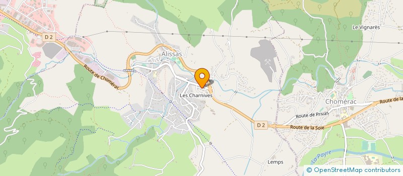 localisation de l'entreprise DES BINOCLES ET DE L'ART  ALISSAS