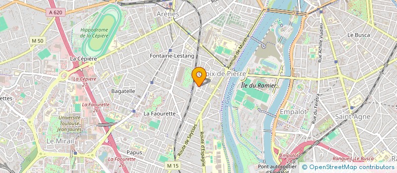 localisation de l'entreprise DES BINOCLES.FR à TOULOUSE