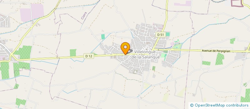 localisation de l'entreprise DES BLANQUERIES  VILLELONGUE-DE-LA-SALANQUE