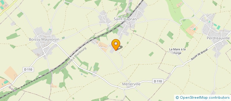 localisation de l'entreprise DES BOCQUETS  BOISSY-MAUVOISIN