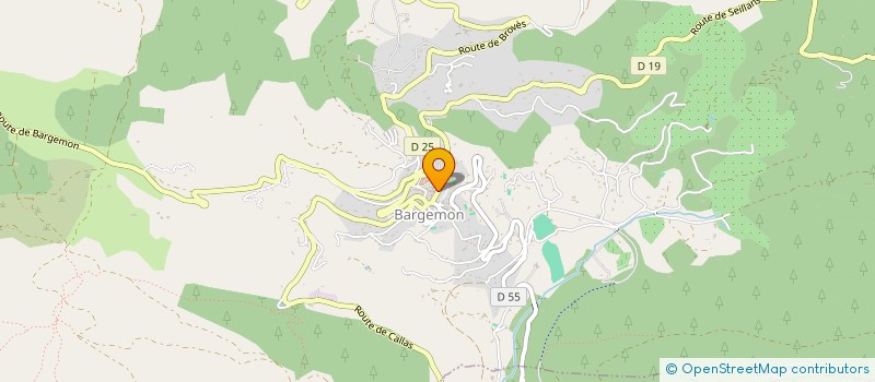 localisation de l'entreprise DES BOIS  BARGEMON