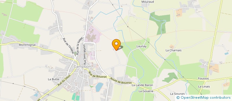 localisation de l'entreprise DES BOIS GARREAUX à CAMPBON