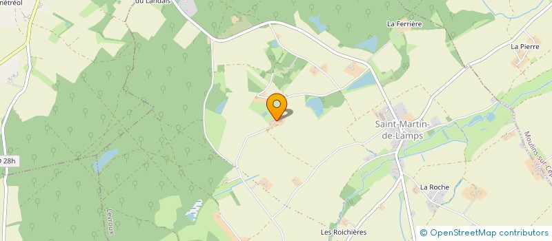 localisation de l'entreprise DES BOISERIES à LEVROUX