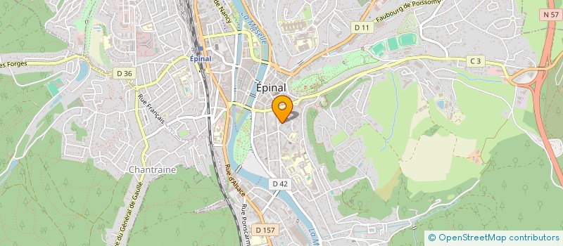 localisation de l'entreprise DES BONS ENFANTS à EPINAL