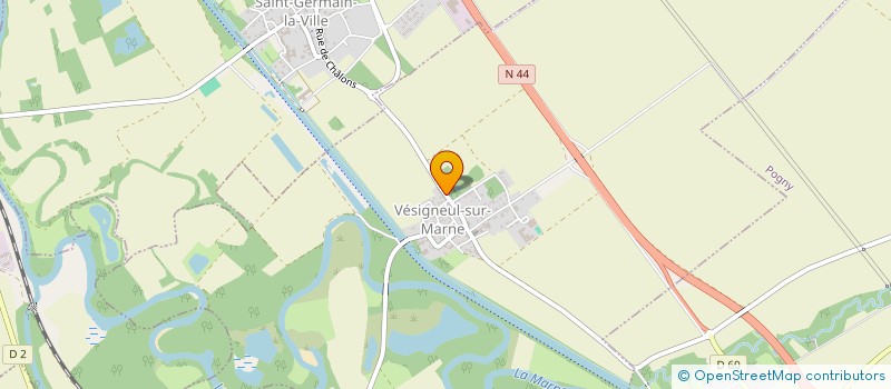 localisation de l'entreprise DES BORANS  VESIGNEUL-SUR-MARNE