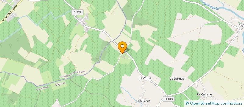 localisation de l'entreprise DES BORDERIES à VAL-DE-COGNAC