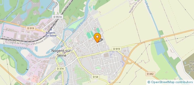 localisation de l'entreprise DES BORDES  NOGENT-SUR-SEINE