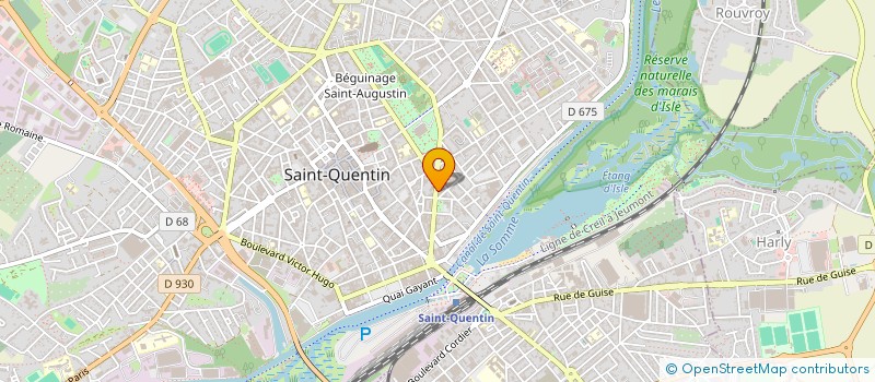 localisation de l'entreprise DES BOUCHES AU NEZ à SAINT-QUENTIN