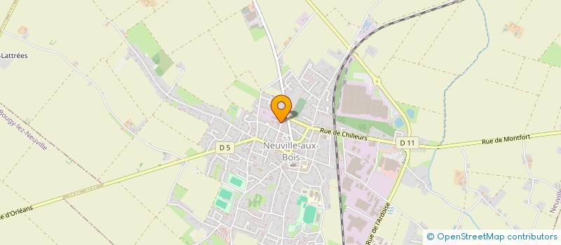 localisation de l'entreprise DES BOUCHETS à NEUVILLE-AUX-BOIS