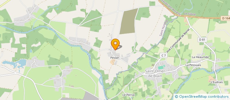 localisation de l'entreprise DES BOULEAUX à GUENROUET