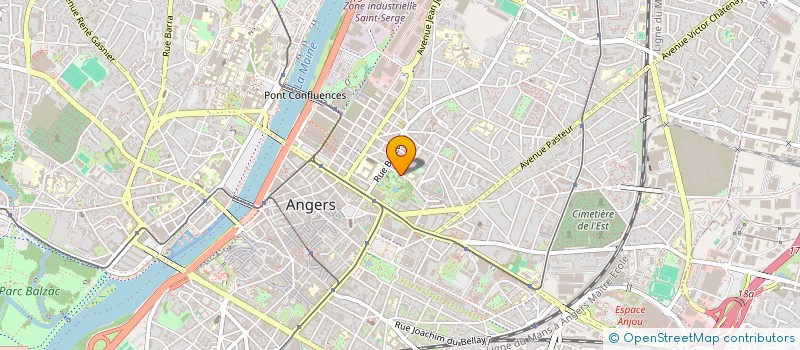 localisation de l'entreprise DES BRANCHES à ANGERS