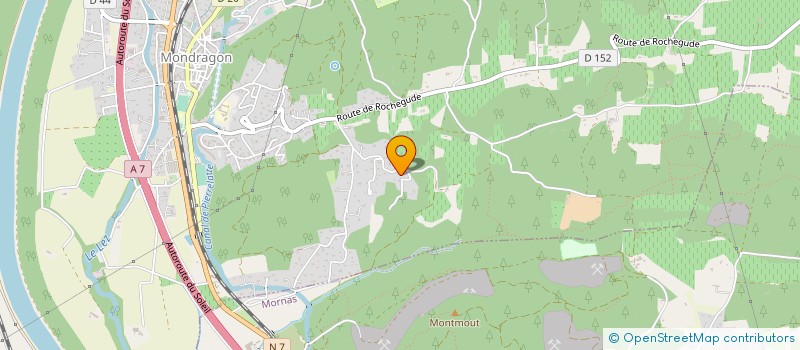 localisation de l'entreprise DES BRIMBELLES AUX OLIVIERS  MONDRAGON