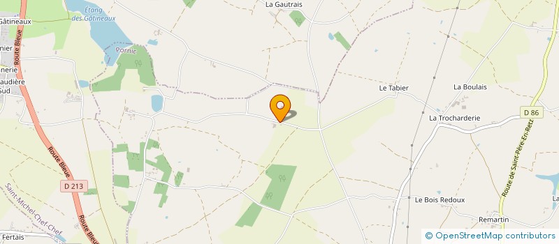 localisation de l'entreprise DES BRISSETS à PORNIC