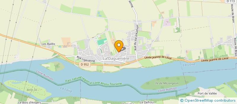 localisation de l'entreprise DES BROSSES ET DES PINCEAUX à LOIRE-AUTHION