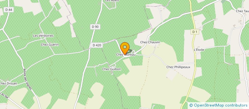 localisation de l'entreprise DES BRUELLES à BELLEVIGNE