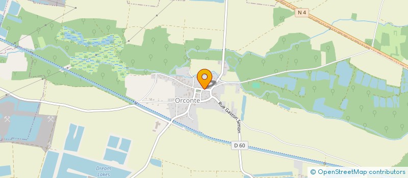 localisation de l'entreprise DES BRUYERES  ORCONTE