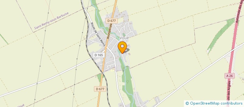 localisation de l'entreprise DES BUCHETTES  VOUE