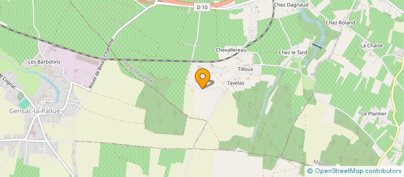 localisation de l'entreprise DES BUISSONNES à BOURG-CHARENTE