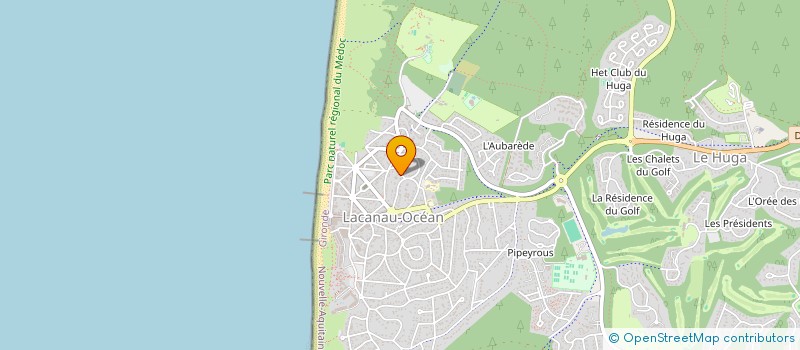localisation de l'entreprise DES BULLES DE BIEN ETRE  LACANAU